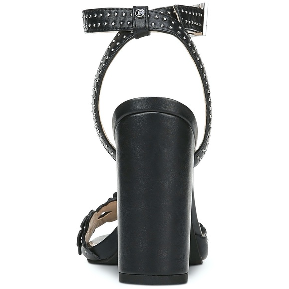 CIRCUS BY SAM EDELMAN Sandals High Heel Stud Bohemian Black Sizes 7 - Picture 5 of 6